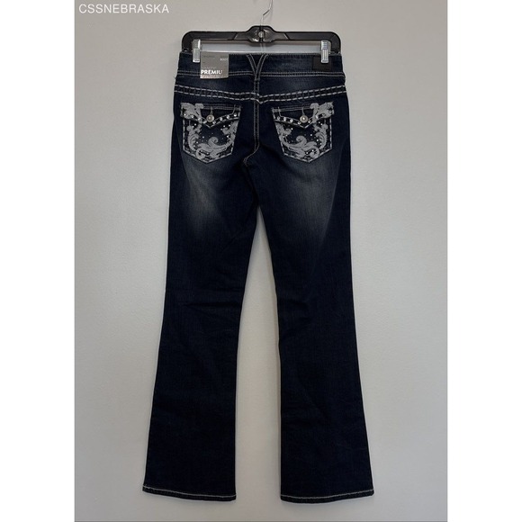 Vanity Blue Premium Original Bootcut‎ Jeans - Size 26x33 - Picture 7 of 10
